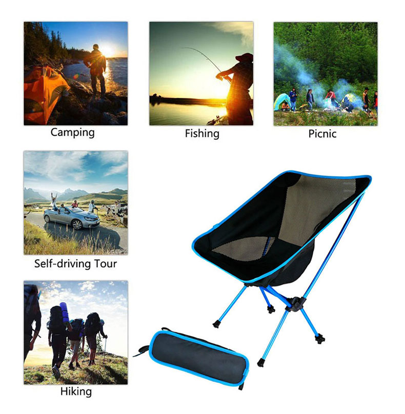 Sammenleggbar camping stol