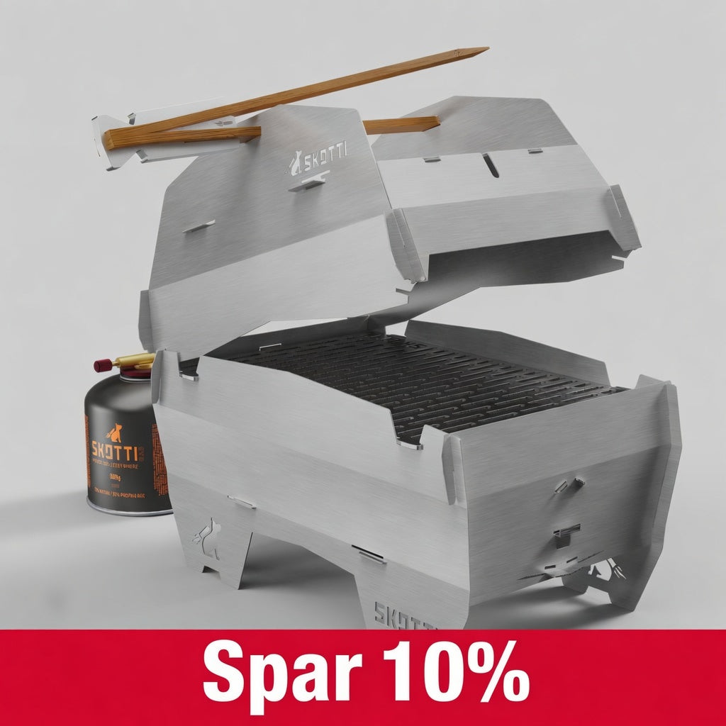 Pakketilbud – skotte Grill m/lokk
